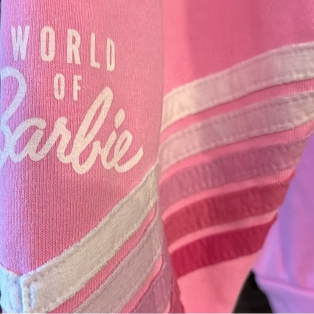 Aviator Nation RARE world of Barbie rugby crew size M - Picture 3 of 6